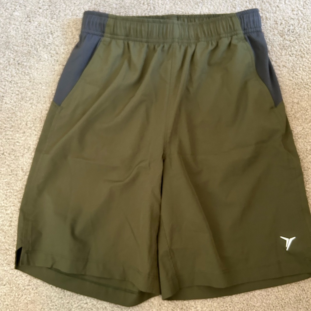 Old Navy Kid’s Green and Gray Athletic Shorts